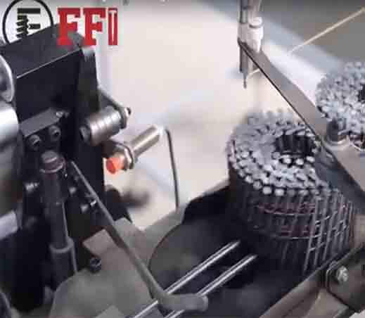 FFI Automatic Purgamentum Binding Coil Nail Machina