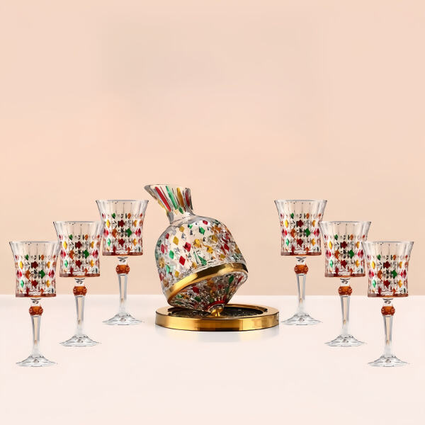 The perfect gift for any wine lover - a stylish decanter and glass set.