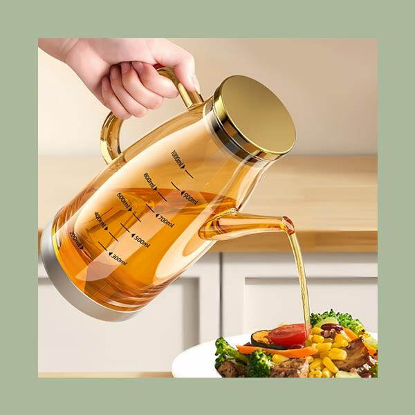 The perfect way to store and pour your favorite oils