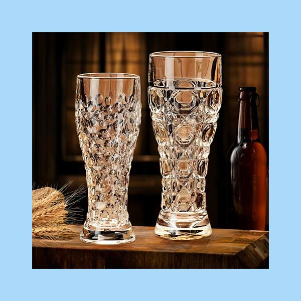 Personalized Glass Beer Mugs for Beer Enthusiasts
