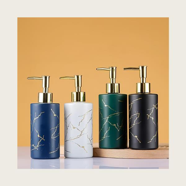 Simply fill with your favorite liquid soap or lotion and dispense with ease.