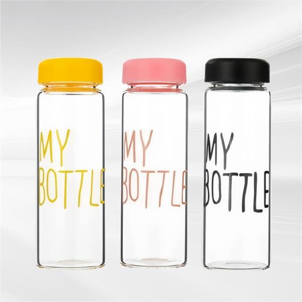 Upgrade to custom glass water bottles for a premium drinking experience