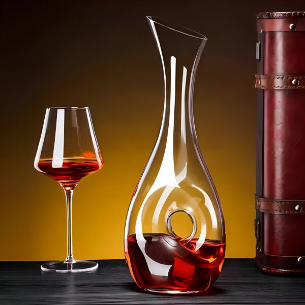 Add a touch of sophistication to your wine collection with a custom engraved decanter