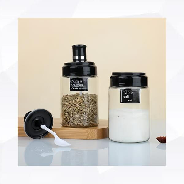 Add Charm to Your Kitchen with These Petite Glass Jars