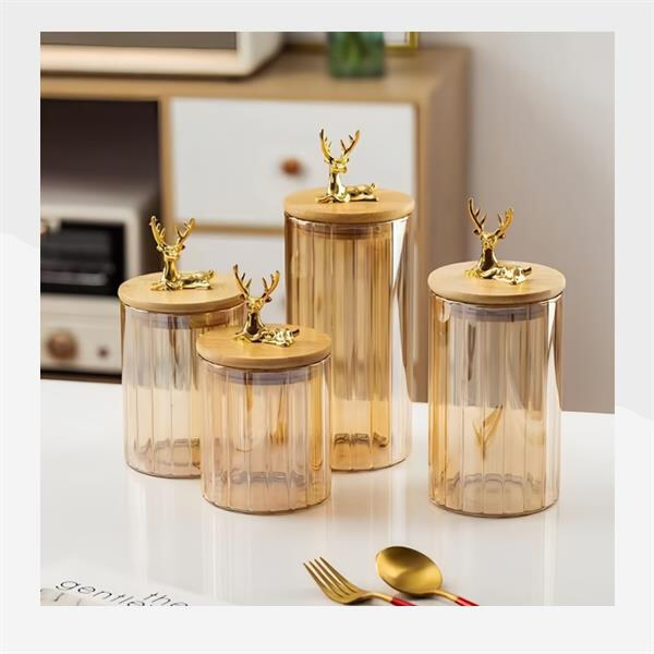 Create a Pinterest-worthy pantry with a collection of glass kitchen storage jars
