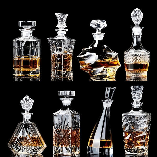 Show off your sophisticated taste with a personalized wine decanter