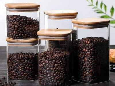 Storlekar på glasburkar av mason-typ