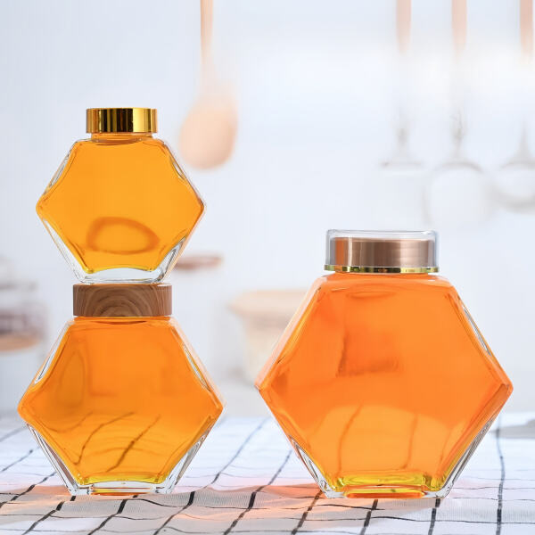 Health Benefits of Using Hexagon Honey Jars for Storing Fresh Honey