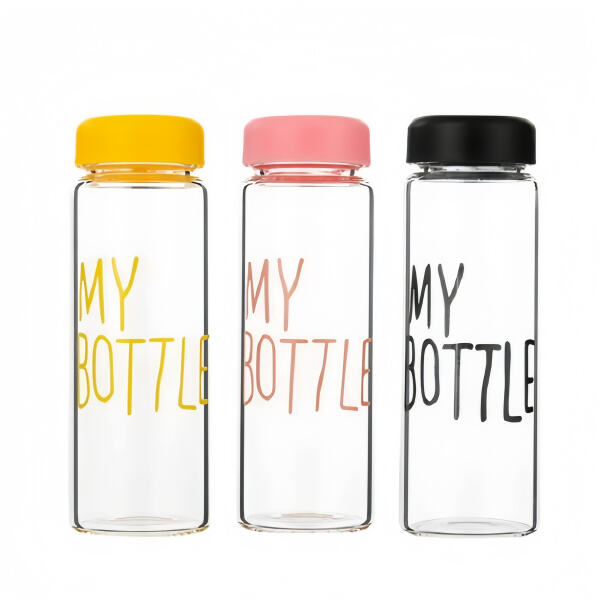 Say goodbye to single-use plastics with a reusable glass bottle