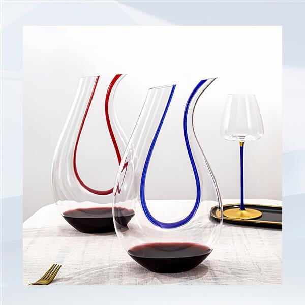 Treat yourself to a luxurious glass wine decanter set and savor every sip of your favorite wines.