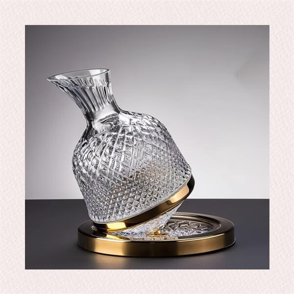 Enjoy the beauty and functionality of a glass wine decanter set for all your wine pouring needs.