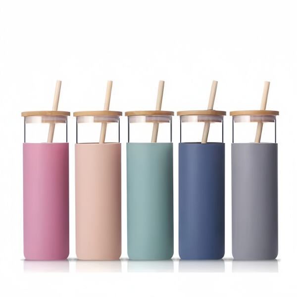 The Glass Sippy Cup with Straw