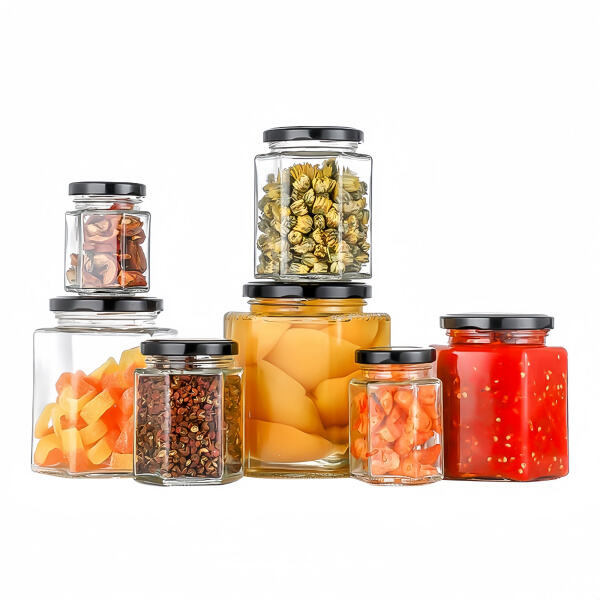 Unique Hexagon Honey Jars to Dress Up Your Kitchen Decor