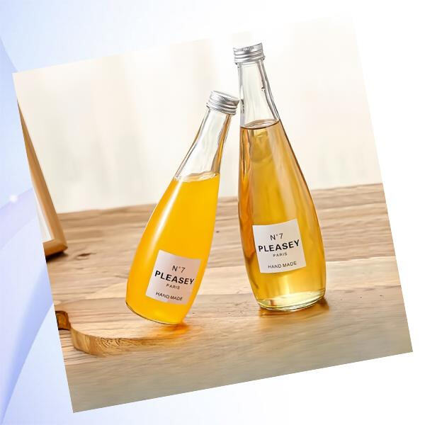 Make the switch to glass juice bottles with lids