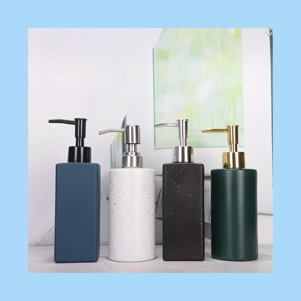 Say goodbye to plastic waste with a glass shampoo container