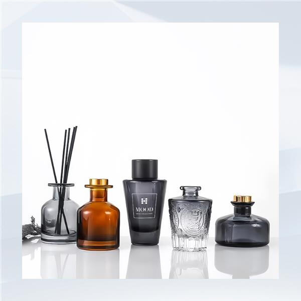 Create a calming atmosphere with reed diffuser bottles