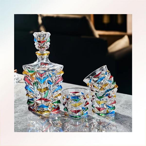 Keep Your Spirits High in a Crystal Alcohol Decanter