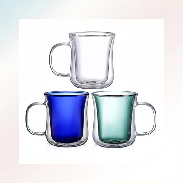 Elevate your coffee-drinking experience with transparent glass coffee cups