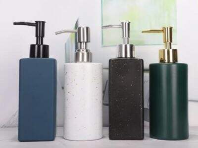 Beste glazen lotionfles met pomp