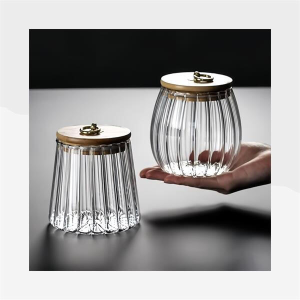 Organize and Maximize Space with Stylish Glass Jar Containers