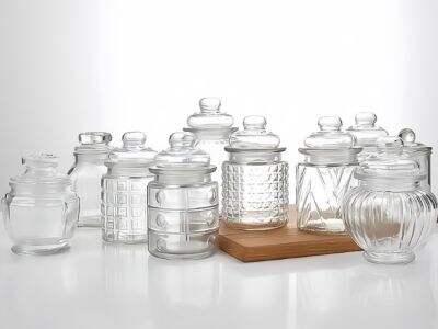 Storlekar på glasburkar för konservering