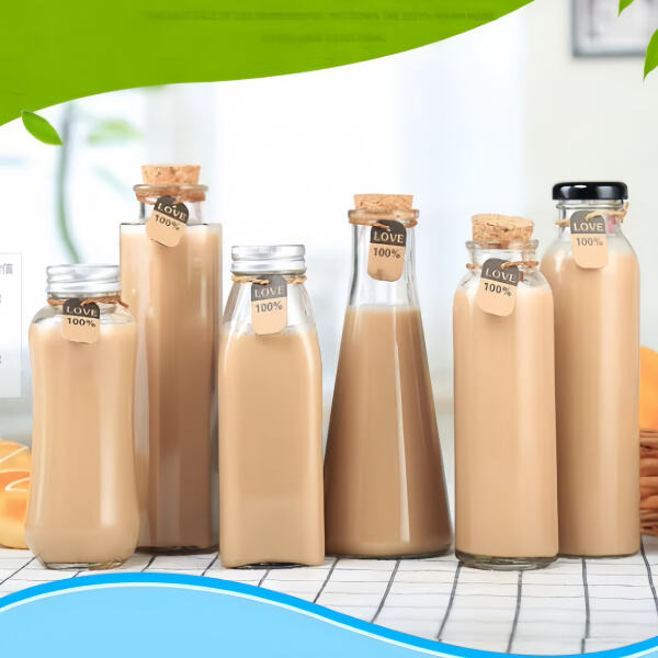 Keeping your beverages fresh in glass bottles.