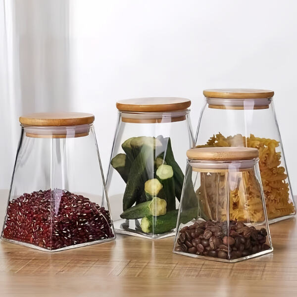 Container glass jars for a greener home