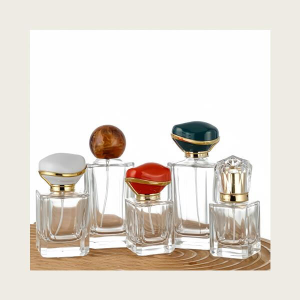Reusable and refillable glass bottles are a sustainable option for perfume lovers.