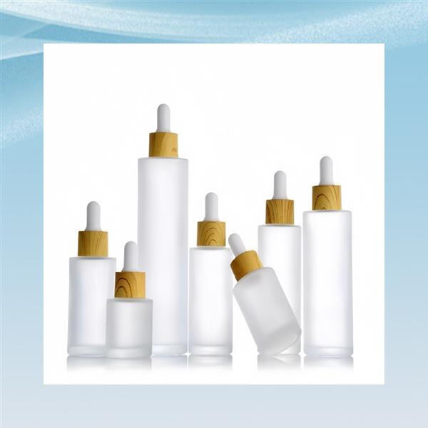 Frosted Dropper Bottles in Action