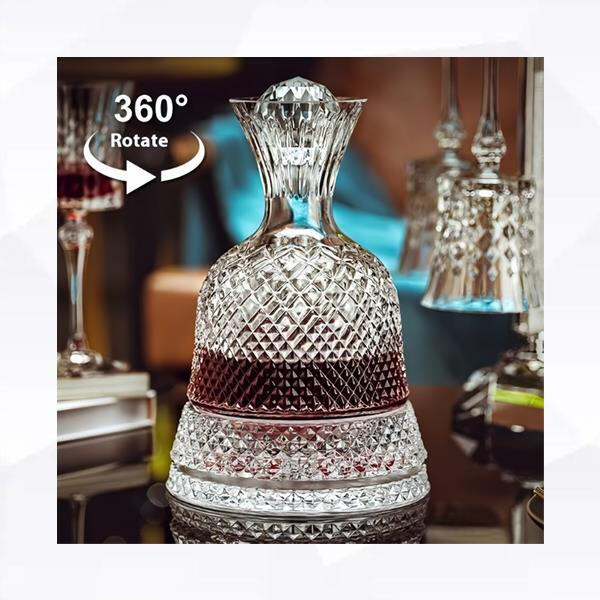 Impress your guests with a stunning custom wine decanter se