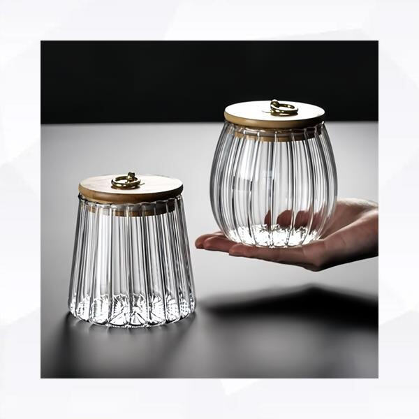The benefits of storing food in container glass jars