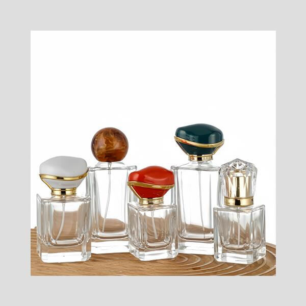 Give the gift of luxury with a stunning glass perfume spray bottle.