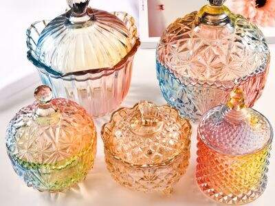 Beste kruidenpot van glas met lepel