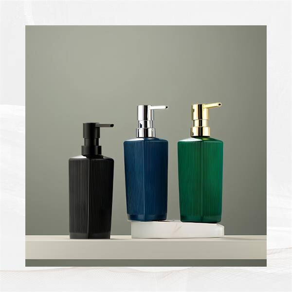 Elevate your shower routine with sleek and stylish glass shampoo bottles