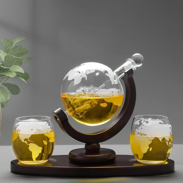 Treat yourself or a loved one to a special gift with a personalized wine decanter