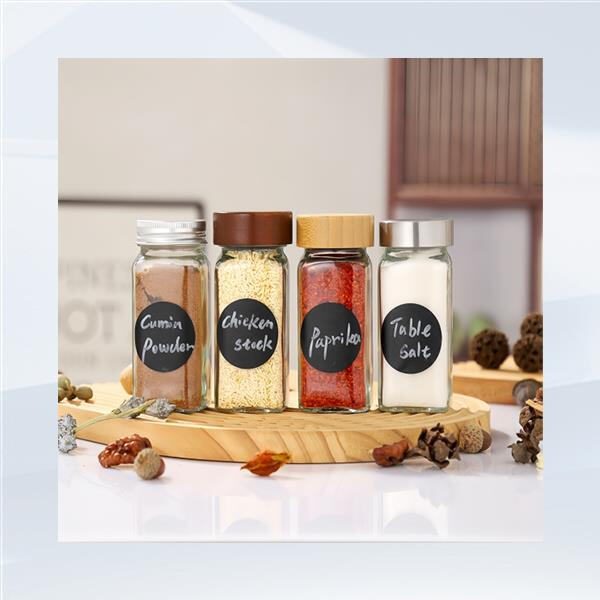 Glass Spice Bottles for Sustainable Living