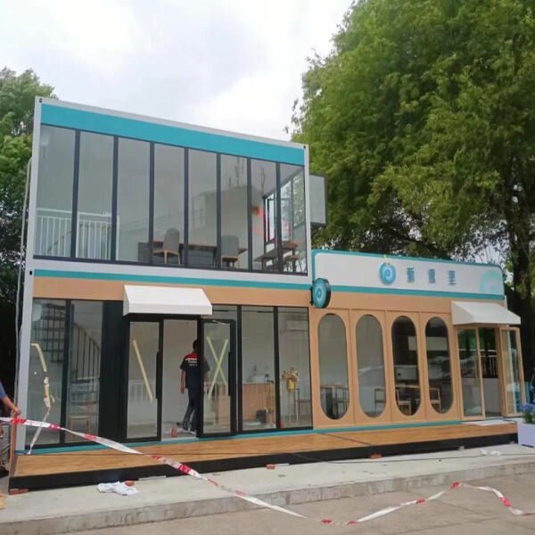 Stilili Bir İki Katlı Taşıma Kapsülü Eve Gezinti
