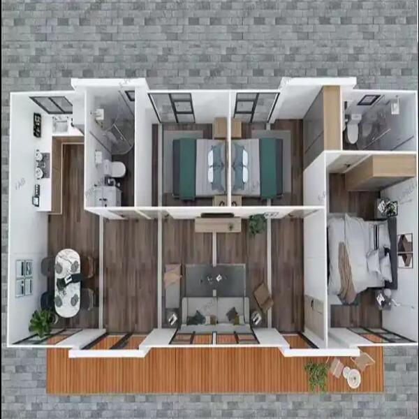 Un toque de comodidad con la vida en casas contenedoras