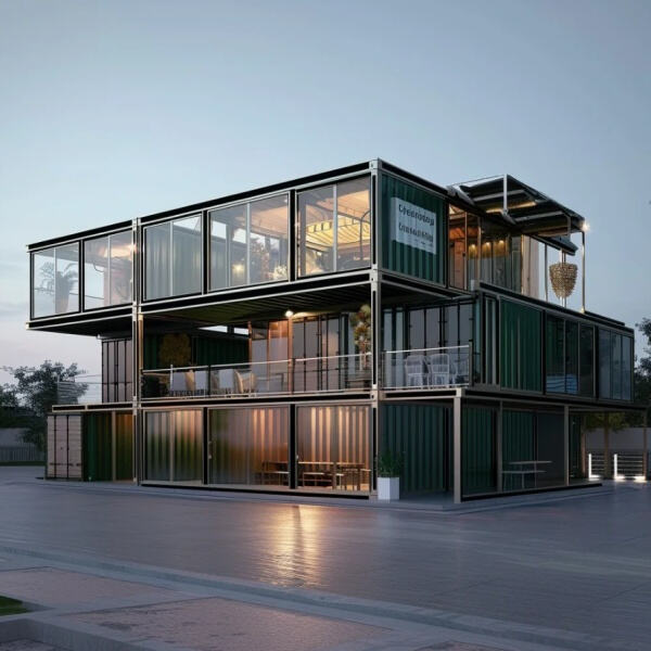 Adopta el minimalismo y la funcionalidad con casas modulares en contenedores