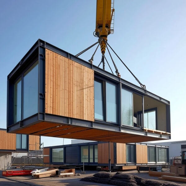 Creative design ideas for turning a truck container into a cozy home.