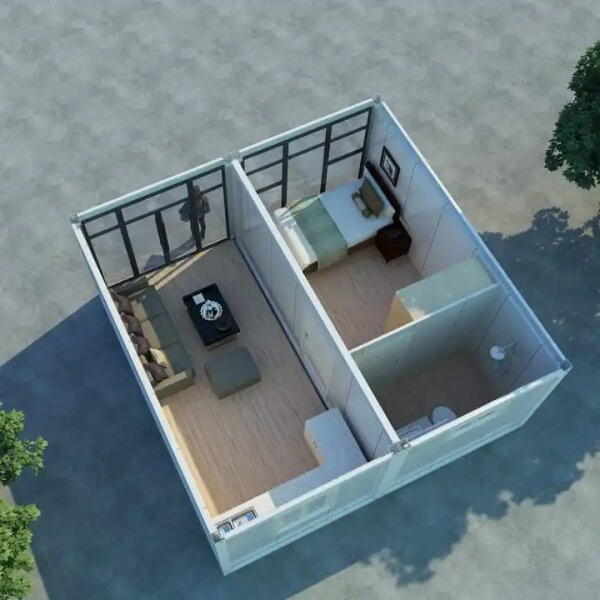 Ökande popularitet för boende i fraktcontainrar