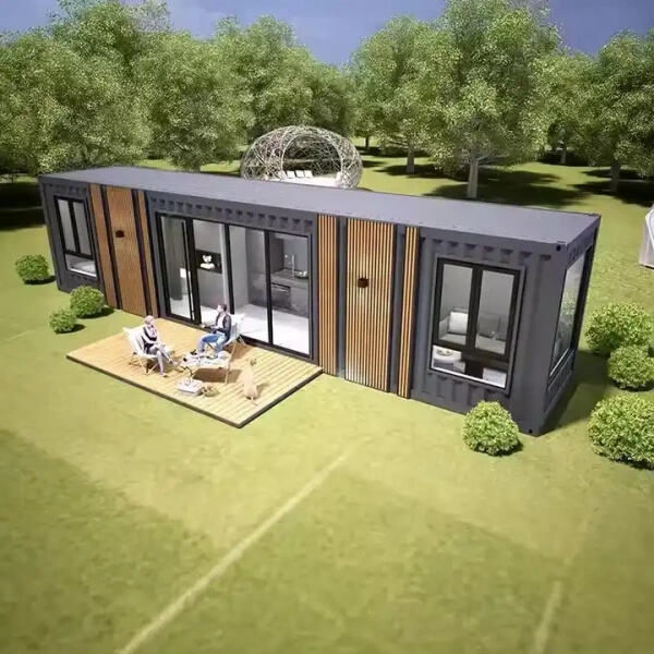 Opstanden af udvidelige containerhuse