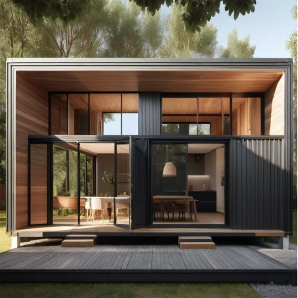 Att designa ditt drömhus i en tvåvåningscontainerstruktur