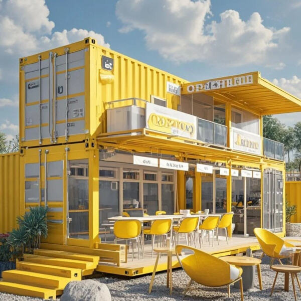 Ang pagtaas ng mga gusali na gawa sa shipping container