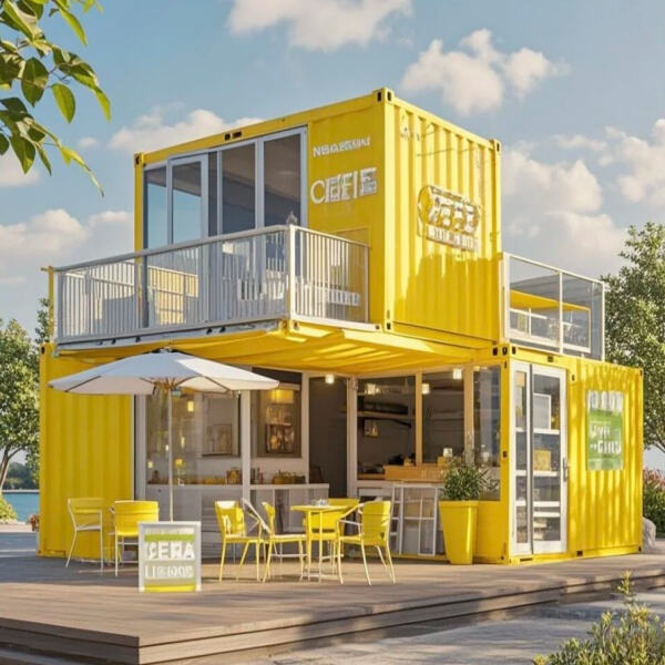 Pag-uukol sa katamtamang talo ng mga gusali na gawa sa shipping container