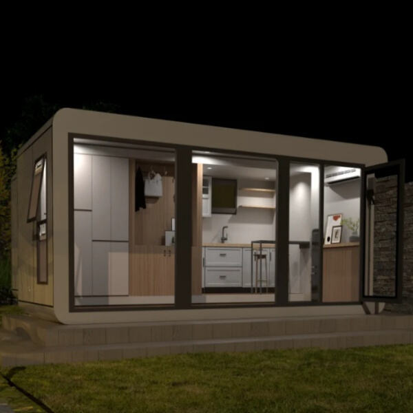De stilsamma designmöjligheterna hos en containerhytt