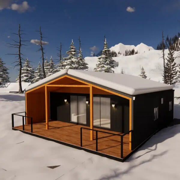 Enjoy ample space and comfort in the 3 bedroom container home.