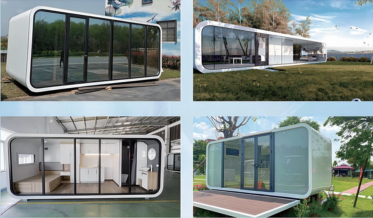 Mobile Modular China Ready Made Hous Design Portable Prefab Prefabricated Flat Pack Price Homes Luxury Living Container House factory
