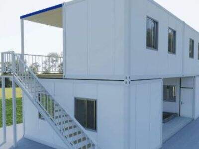 Infrastrutture prefabbricate che collegano aree remote con comfort moderni
