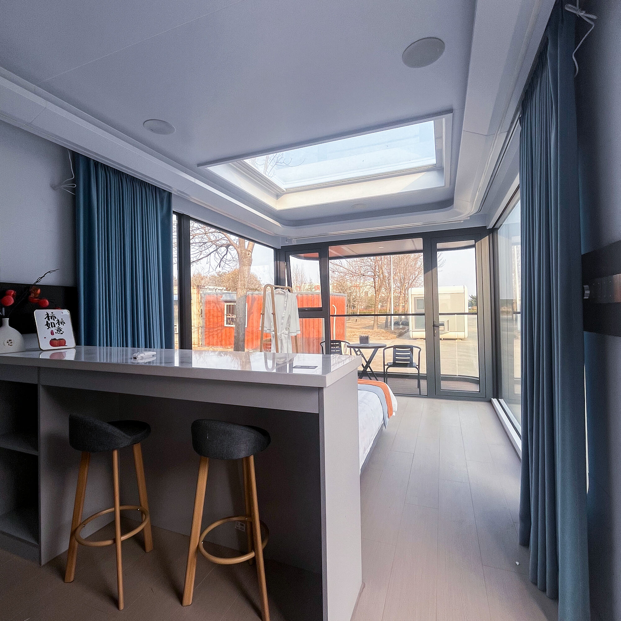 Mobile Modular China Ready Made Hous Design Portable Prefab Prefabricated Flat Pack Price Homes Luxury Living Container House supplier